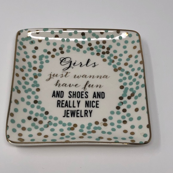 mary square Other - Girls Just Wanna ... Jewelry/Trinket Tray